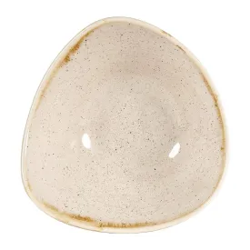 Churchill Stonecast Triangular Bowls Nutmeg Cream 153mm (Pack of 12)