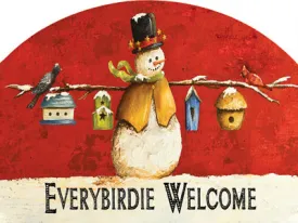 Everybirdie Welcome Plaque