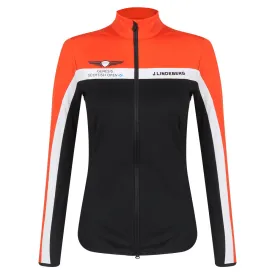 Genesis Scottish Open J.Lindeberg Women's Janice Black Full Zip Mid Layer