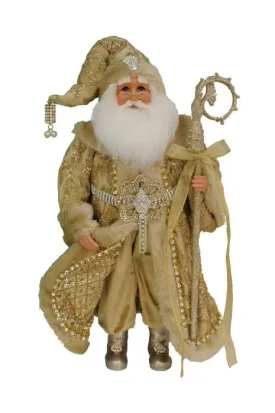 Golden Shimmer Santa