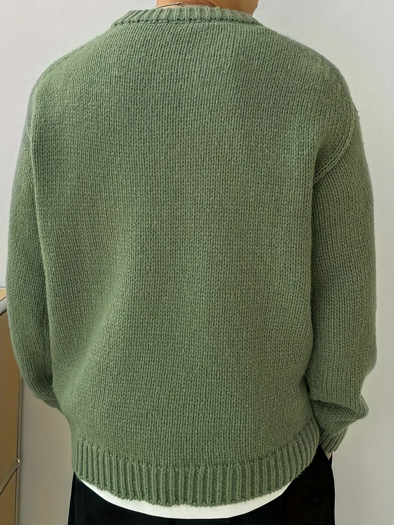 JANVAR | Mens Knitted Pullover with Round Neck