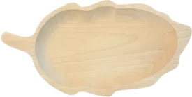 Leaf Wood Tray