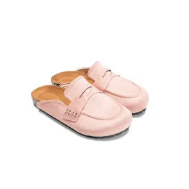 Leopard Luxe Clogs - Pink