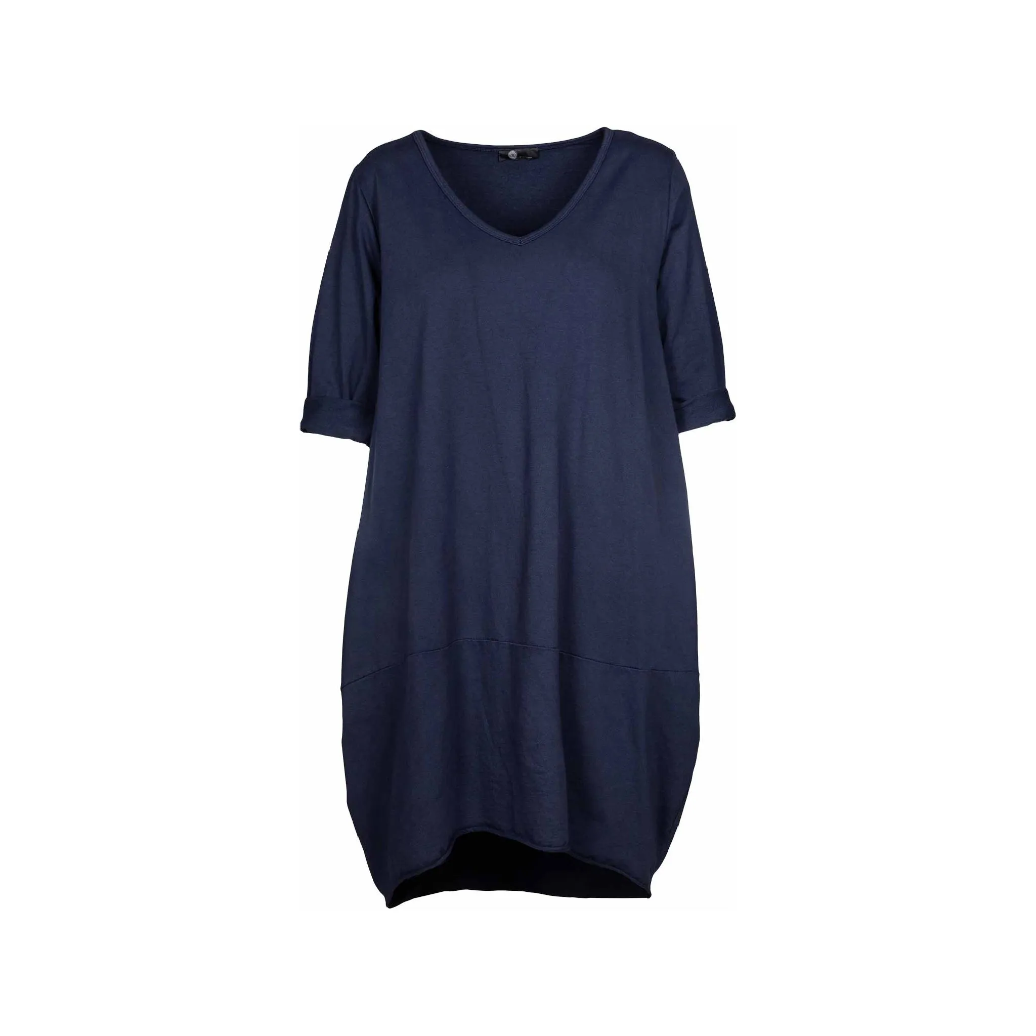 M Made in italy  Women's Knitted 3/4 Sleeve Dress
