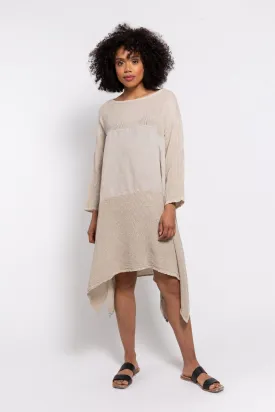 M Made in italy  Women's Woven Long Sleeve Dress