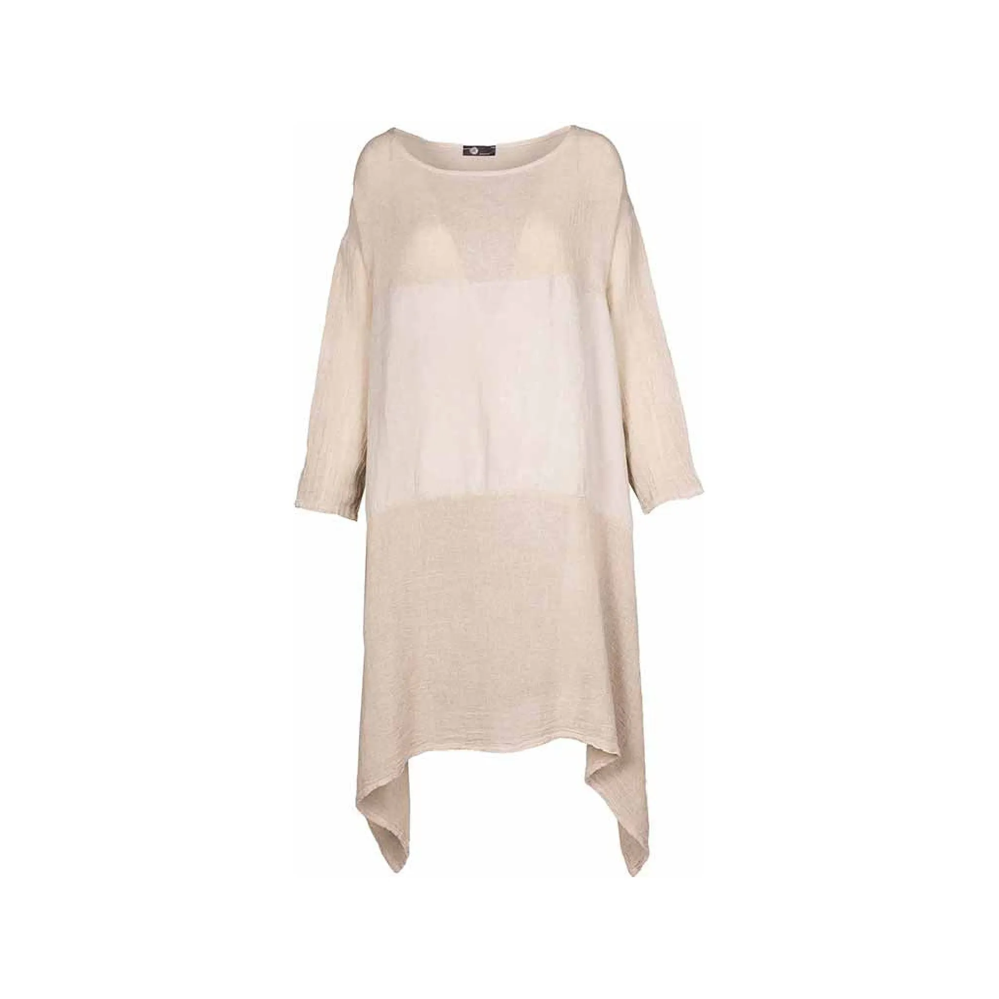 M Made in italy  Women's Woven Long Sleeve Dress