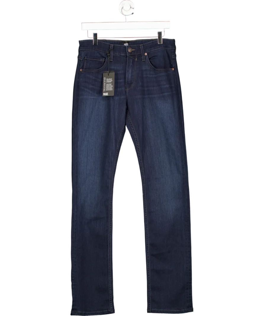 PAIGE Blue Federal Slim-straight Jeans W29