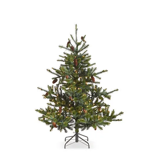 Raz Imports Greenery 2023 Forever Lit Green Big Sky Spruce Tree