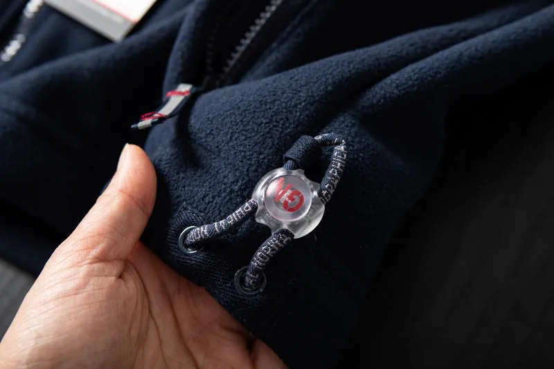 [Seasonal sale]  Double-sided solid fleece pockets Jacket