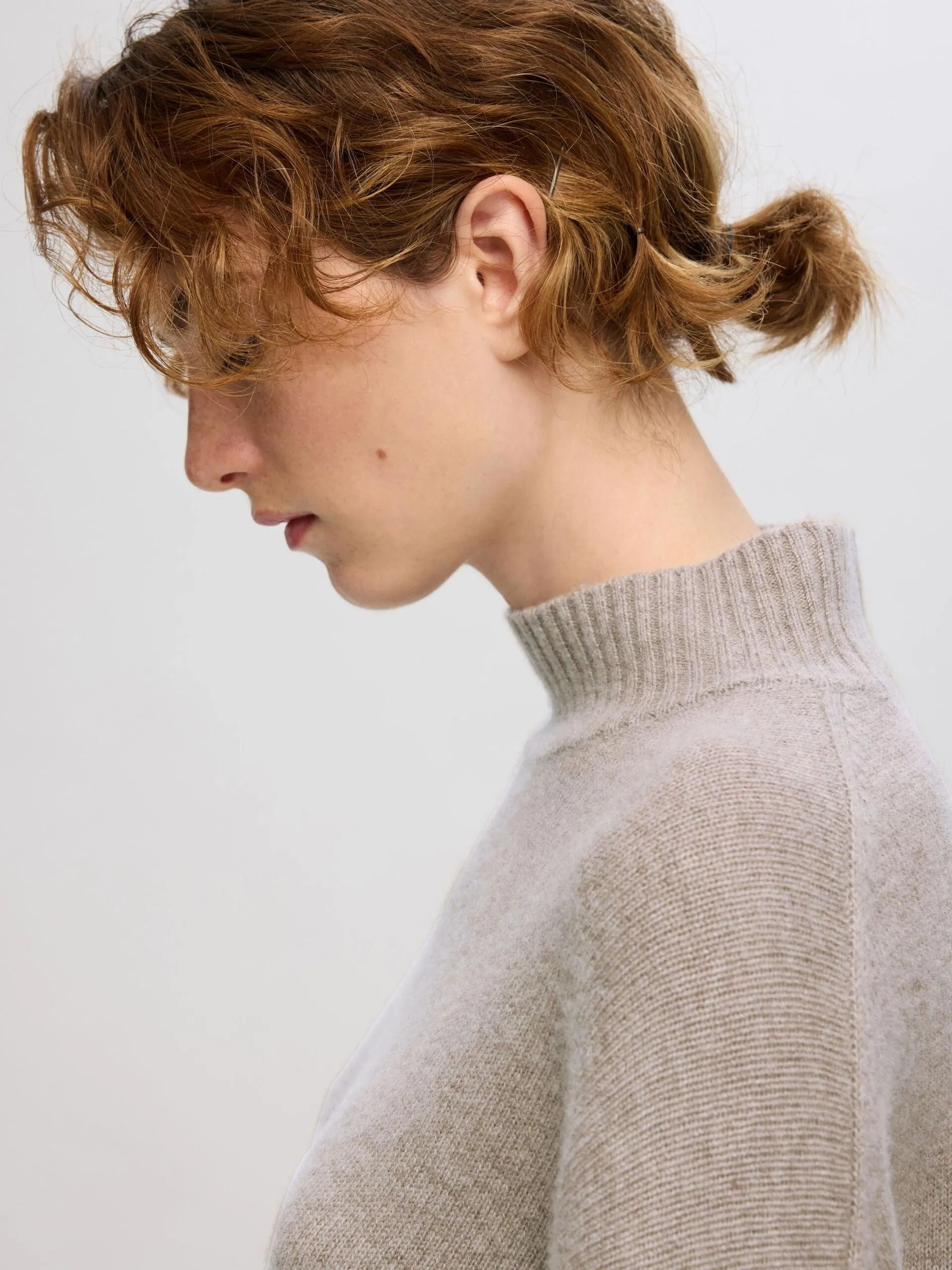 Selected Femme Cille Knit High Neck Sweater