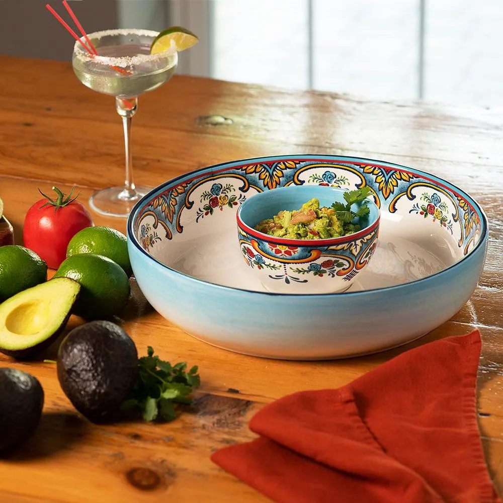 Zanzibar 2-Piece Chip and Dip Set